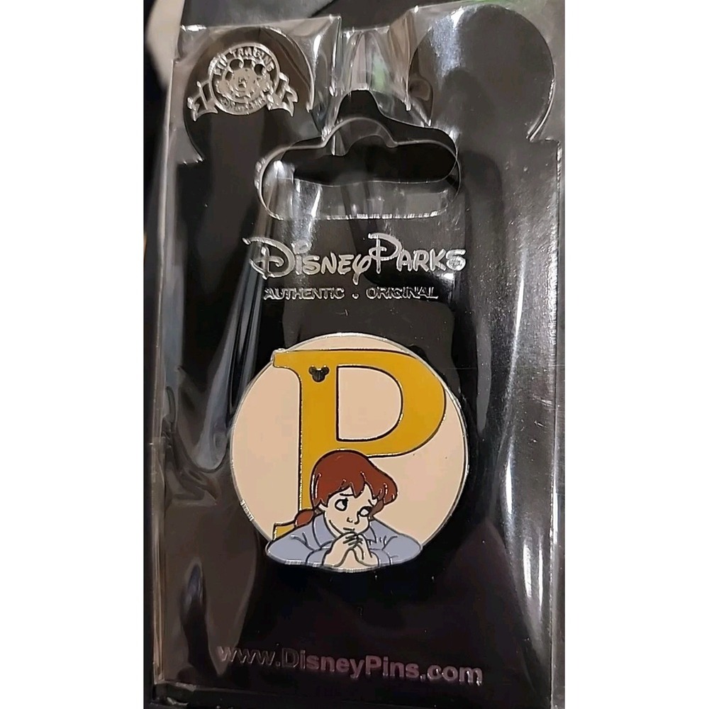 Disney Pin The Rescuers‎ Penny P Alphabet Letter WDW 2008 66595